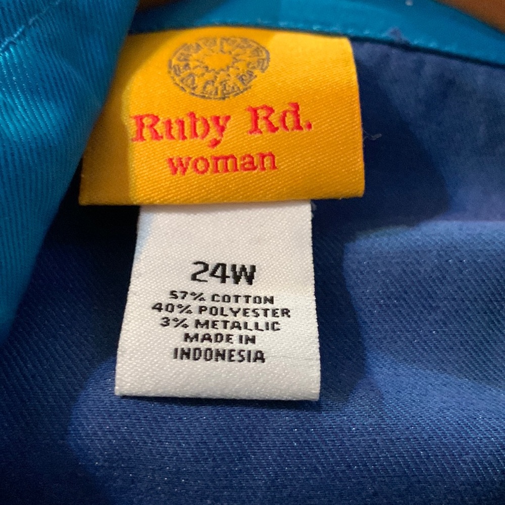 Ruby Road Lightweight Jacket 3/4 Sleeve Size 24w … - image 4